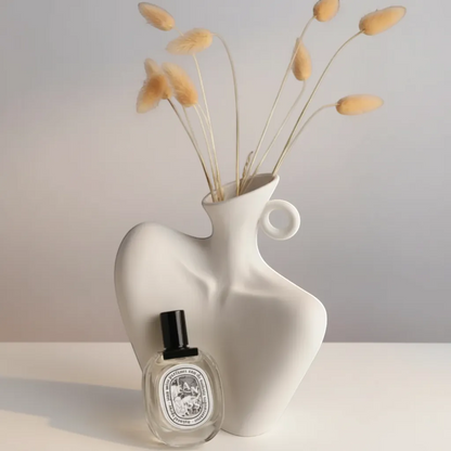 Female Form Sculpture Ceramic Vase Curvy Body Silhouette Goddess Home Decor | IREN Interior-IREN Interior