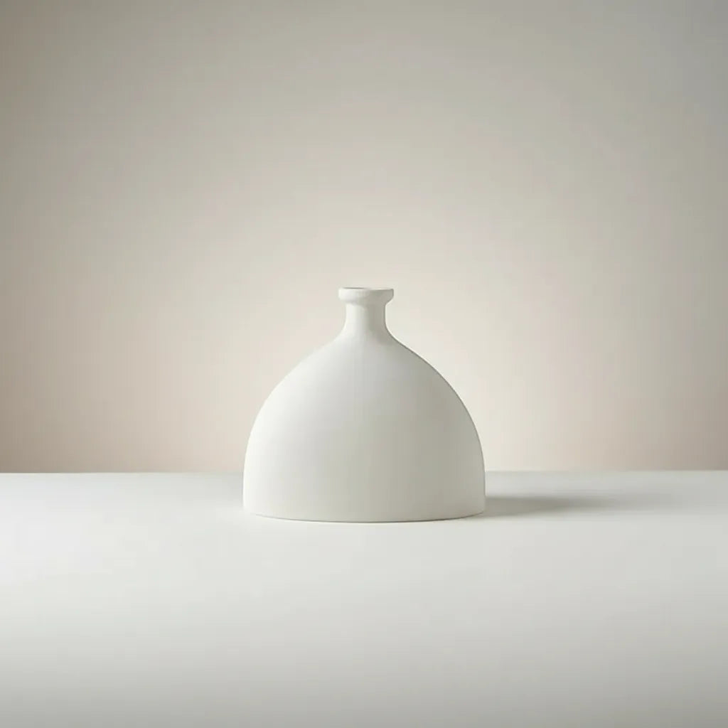 Handcrafted Nordic Ceramic Vase Minimalist Textured Pottery Home Decor | IREN Interior-IREN Interior