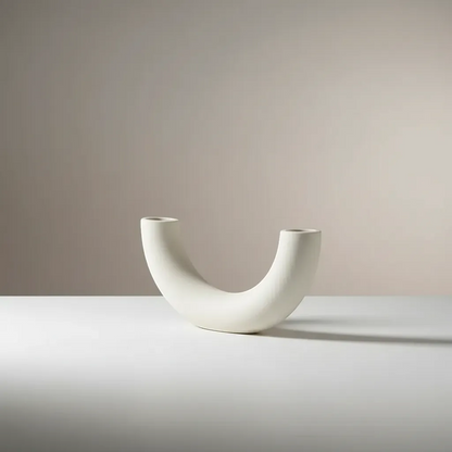 Handcrafted Nordic Ceramic Vase Minimalist Textured Pottery Home Decor | IREN Interior-IREN Interior
