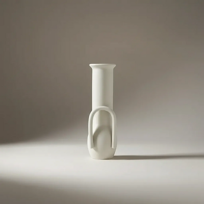Handcrafted Nordic Ceramic Vase Minimalist Textured Pottery Home Decor | IREN Interior-IREN Interior