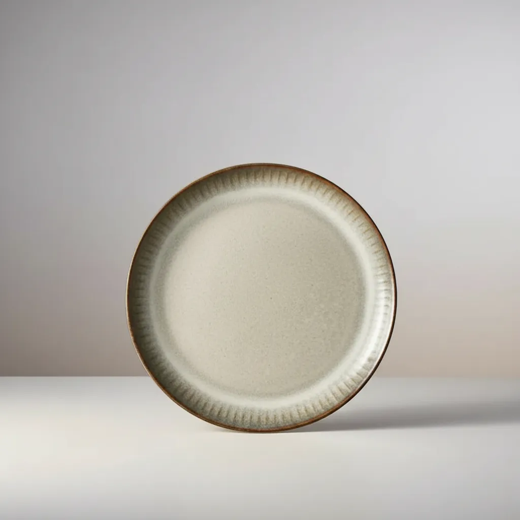 Japanese Ceramic Dinnerware Set Wabi-Sabi Stoneware Plates and Rice Bowls | IREN Interior-IREN Interior