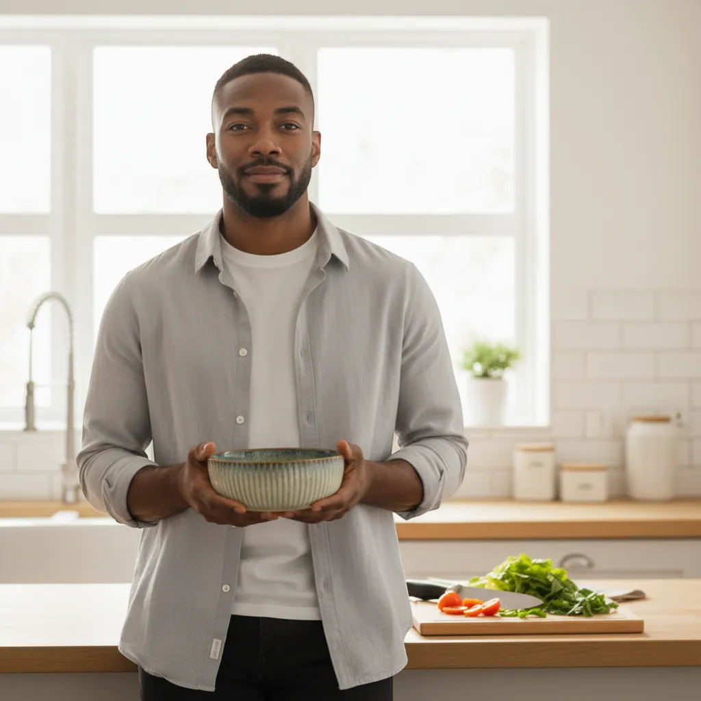 Japanese Ceramic Dinnerware Set Wabi-Sabi Stoneware Plates and Rice Bowls | IREN Interior-IREN Interior