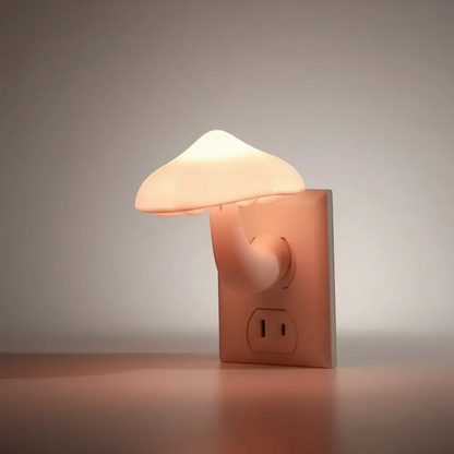 LED Mushroom Night Light Smart Dusk-to-Dawn Sensor Enchanted Forest Decor | IREN Interior-IREN Interior