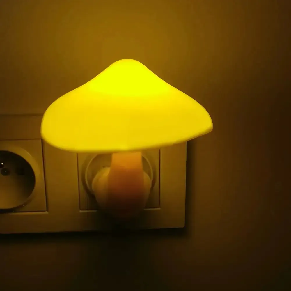 LED Mushroom Night Light Smart Dusk-to-Dawn Sensor Enchanted Forest Decor | IREN Interior-IREN Interior