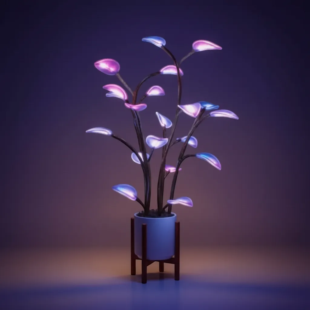 Magic Plant Light Full Spectrum LED Grow Lamp Adjustable Brightness for Indoor Plants | IREN Interior-IREN Interior