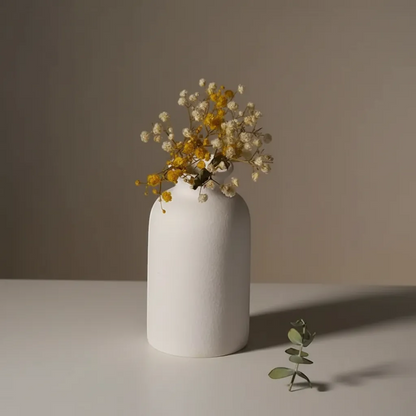 Minimalist Nordic Ceramic Vase – Premium Modernist Home Decor Centerpiece | IREN Interior-IREN Interior
