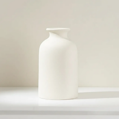 Modern Minimalist Ceramic Vase Nordic Home Decor Centerpiece for Flowers | IREN Interior-IREN Interior