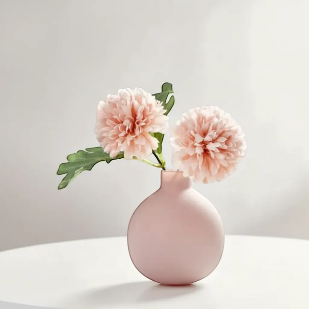 Modern Nordic Glass Vase Hand-Blown Transparent Floral Centerpiece Decor | IREN Interior-IREN Interior