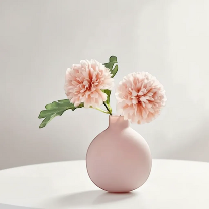 Modern Nordic Glass Vase Hand-Blown Transparent Floral Centerpiece Decor | IREN Interior-IREN Interior