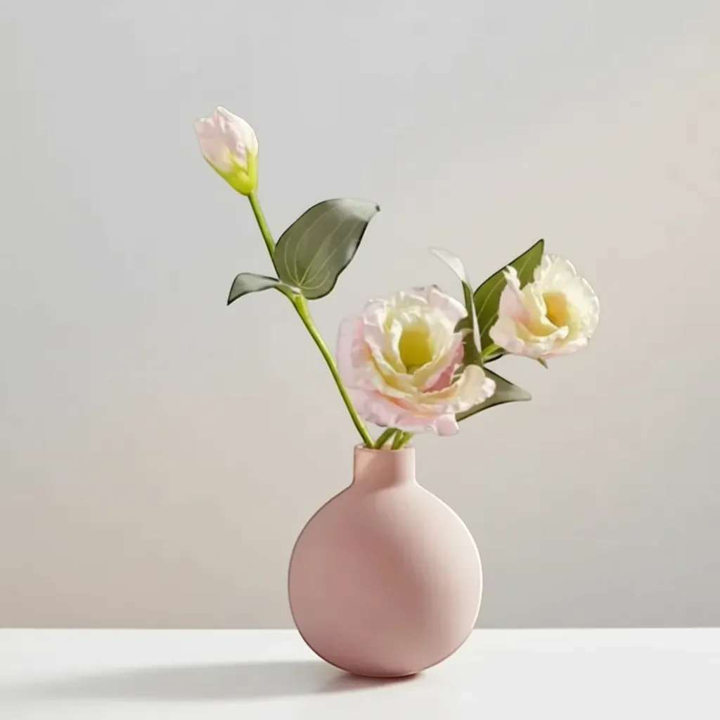 Modern Nordic Glass Vase Hand-Blown Transparent Floral Centerpiece Decor | IREN Interior-IREN Interior
