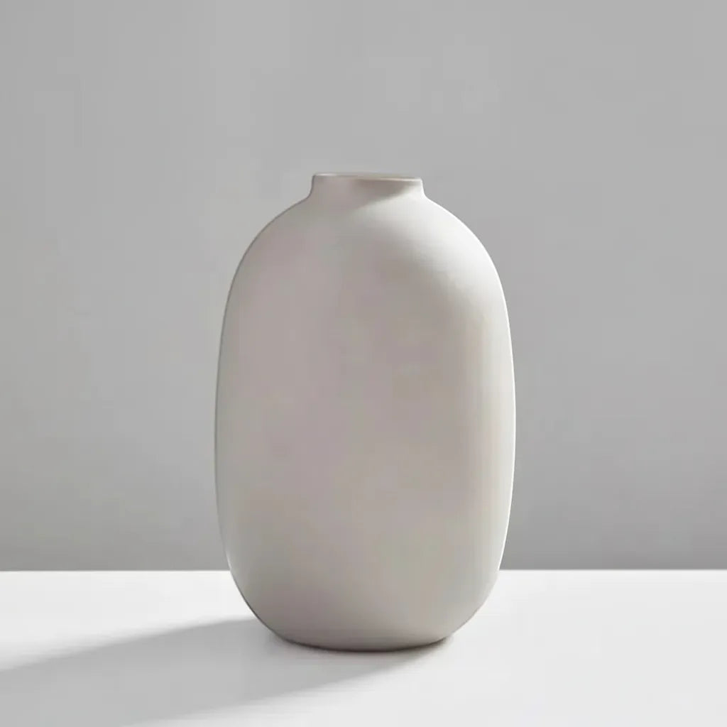 Modern Nordic Glass Vase Hand-Blown Transparent Floral Centerpiece Decor | IREN Interior-IREN Interior