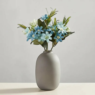 Modern Nordic Glass Vase Hand-Blown Transparent Floral Centerpiece Decor | IREN Interior-IREN Interior