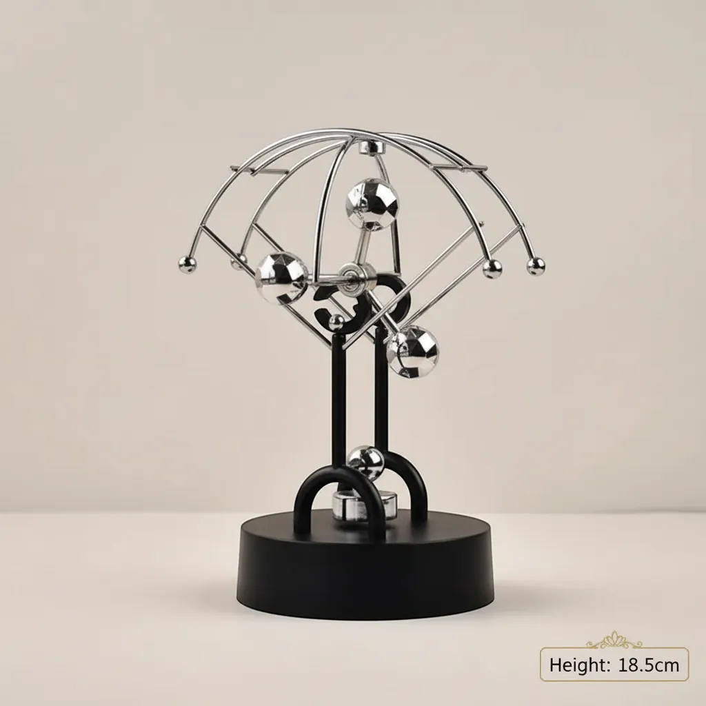 Newton Pendulum Miniature Physics Decor Kinetic Motion Executive Desk Toy | IREN Interior-IREN Interior