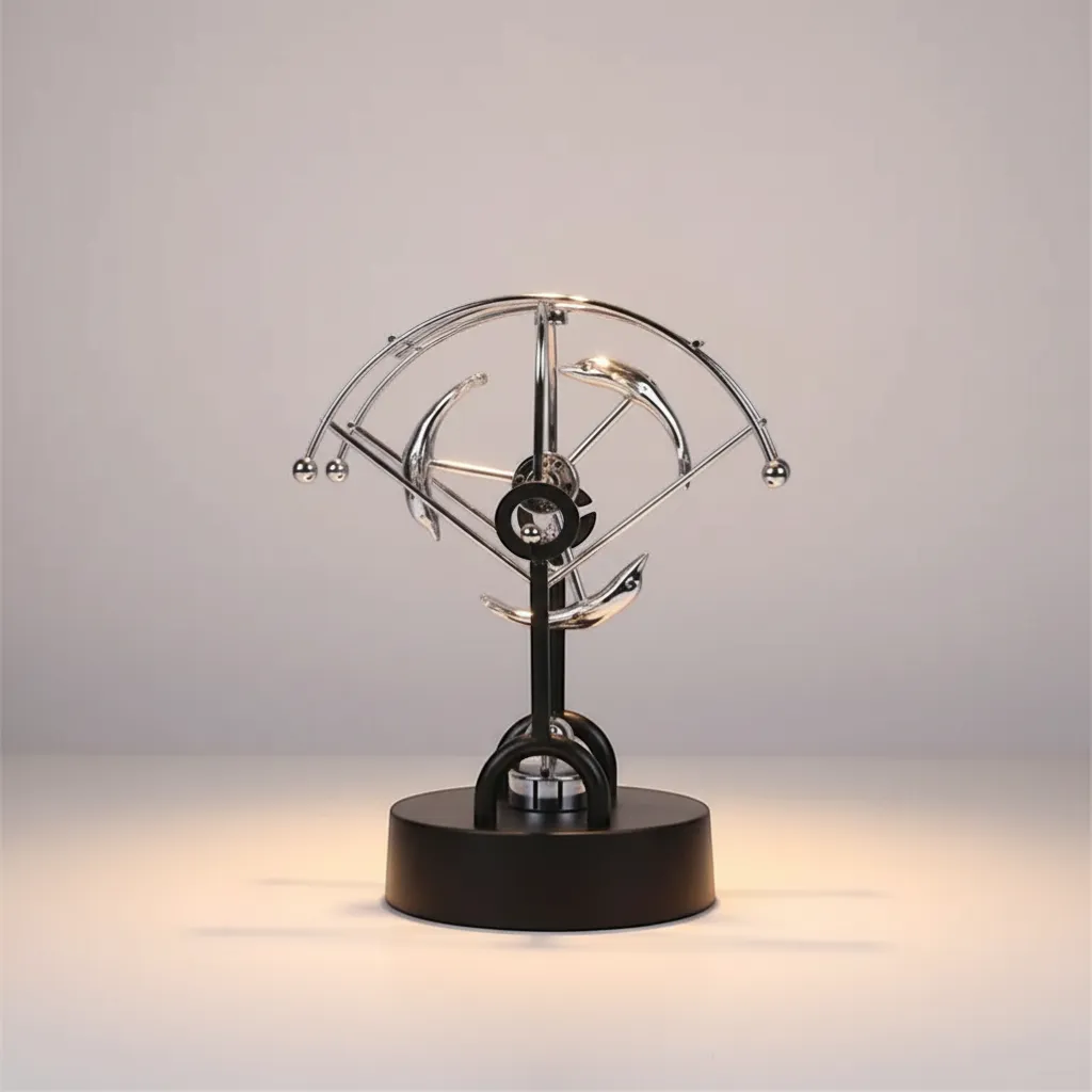 Newton Pendulum Miniature Physics Decor Kinetic Motion Executive Desk Toy | IREN Interior-IREN Interior