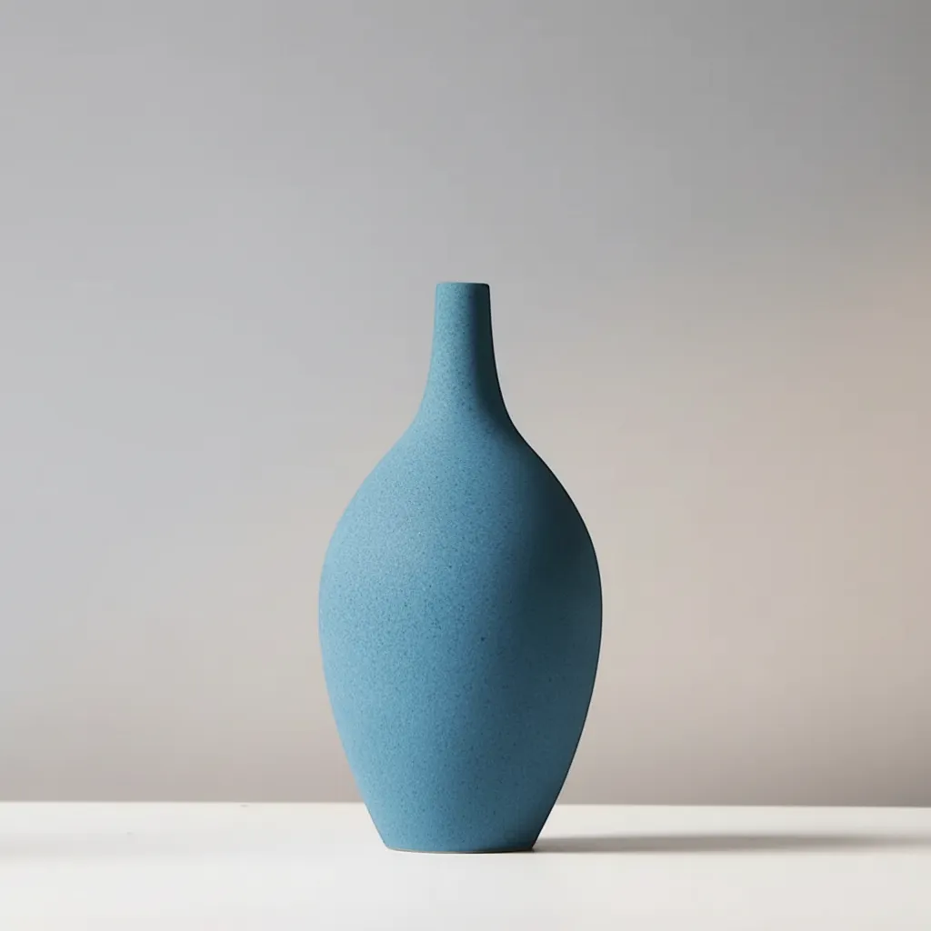 Nordic Ceramic Art Vase Minimalist Architectural Sculpture Flower Pot | IREN Interior-IREN Interior