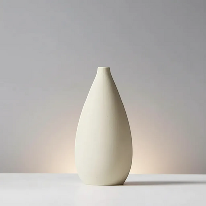 Nordic Ceramic Art Vase Minimalist Architectural Sculpture Flower Pot | IREN Interior-IREN Interior