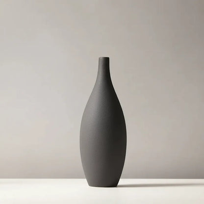 Nordic Ceramic Art Vase Minimalist Architectural Sculpture Flower Pot | IREN Interior-IREN Interior