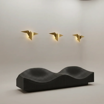 Nordic Iron Bird Wall Lamp Minimalist Modern LED Sconce Light | IREN Interior-IREN Interior
