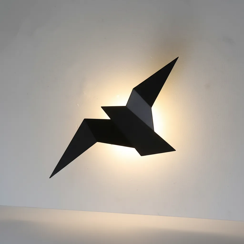 Nordic Iron Bird Wall Lamp Minimalist Modern LED Sconce Light | IREN Interior-IREN Interior