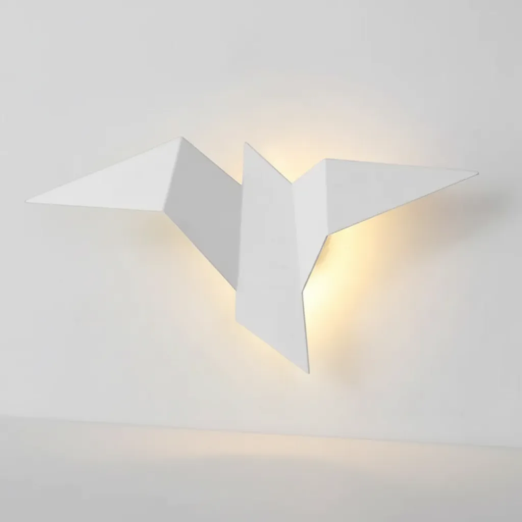 Nordic Iron Bird Wall Lamp Minimalist Modern LED Sconce Light | IREN Interior-IREN Interior