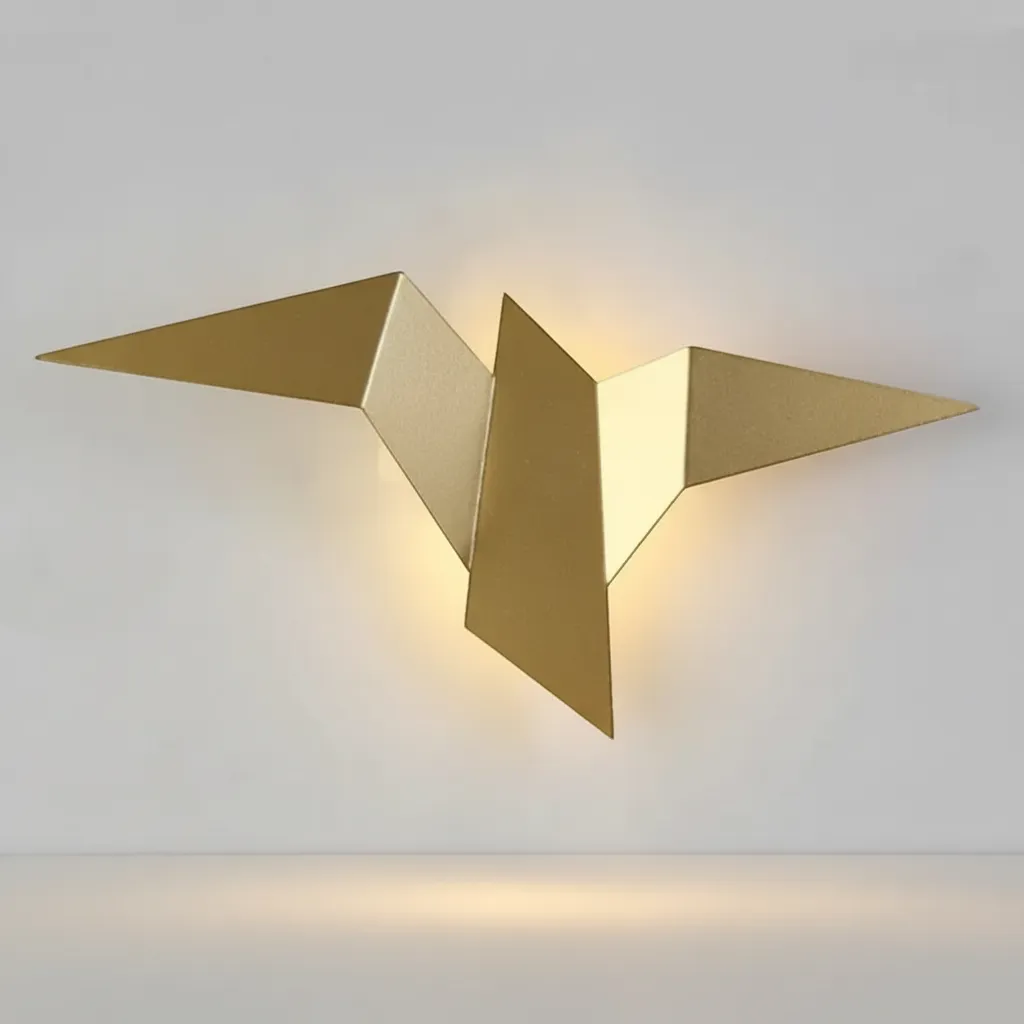 Nordic Iron Bird Wall Lamp Minimalist Modern LED Sconce Light | IREN Interior-IREN Interior