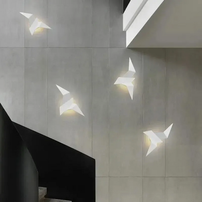 Nordic Iron Bird Wall Lamp Minimalist Modern LED Sconce Light | IREN Interior-IREN Interior