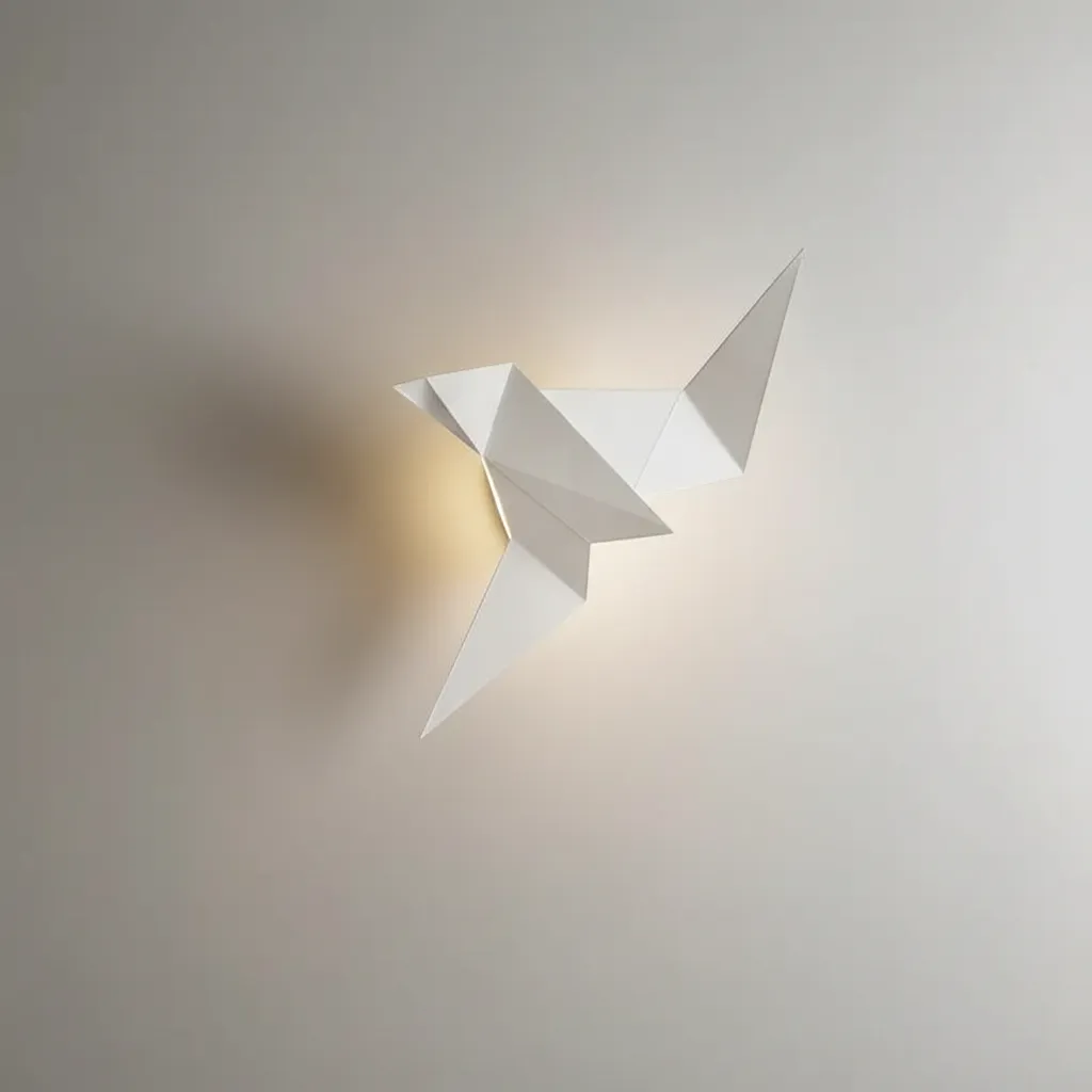 Nordic Iron Bird Wall Lamp Minimalist Modern LED Sconce Light | IREN Interior-IREN Interior
