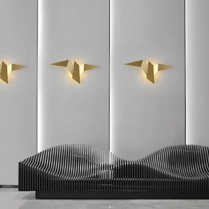 Nordic Iron Bird Wall Lamp Minimalist Modern LED Sconce Light | IREN Interior-IREN Interior
