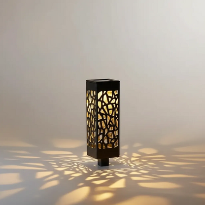 Solar Powered Waterproof Vintage Garden Light Lantern Outdoor Path & Patio Decor | IREN Interior-IREN Interior