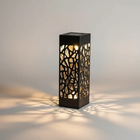 Solar Powered Waterproof Vintage Garden Light Lantern Outdoor Path & Patio Decor | IREN Interior-IREN Interior