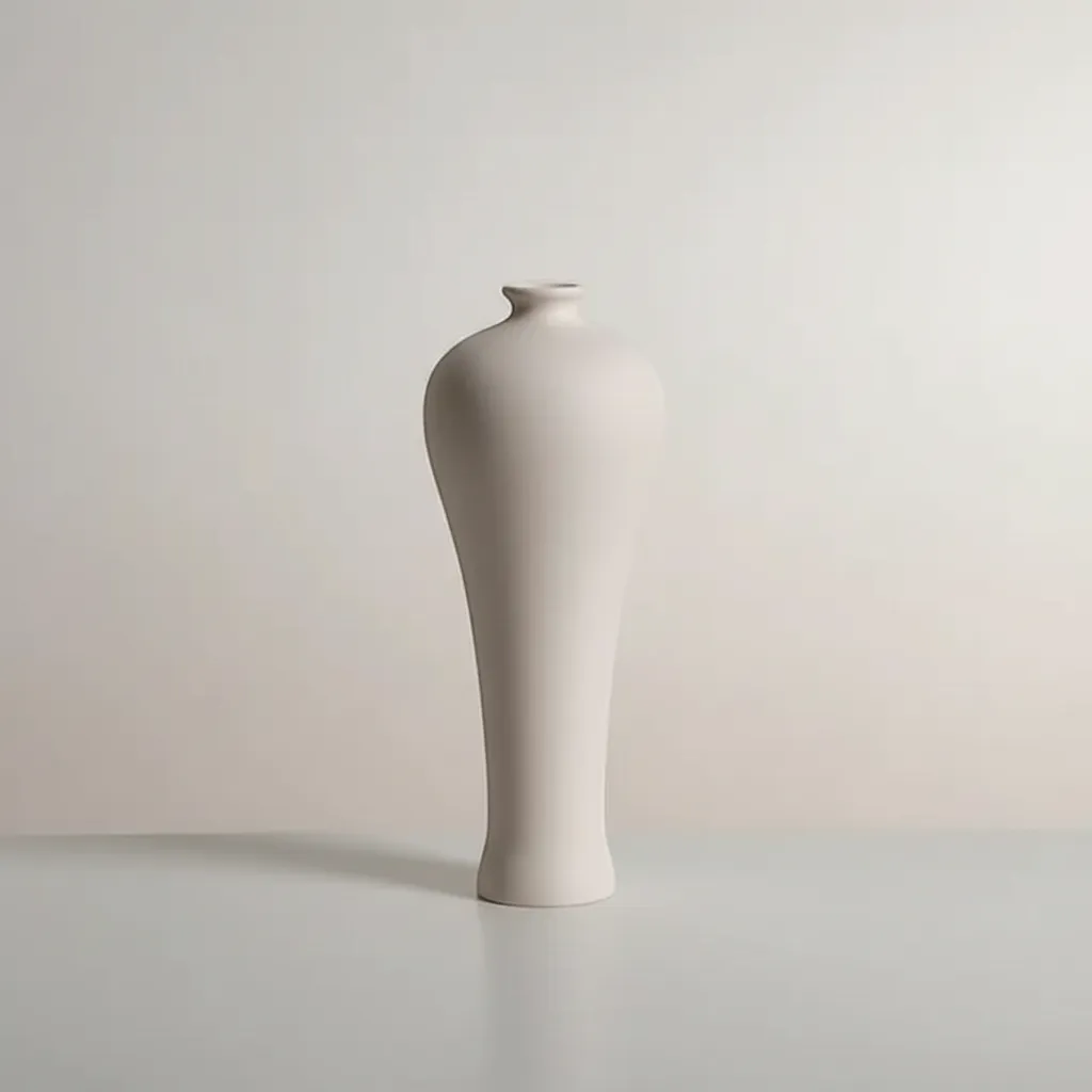 Traditional Chinese Ceramic Vase Handcrafted Chinoiserie Porcelain Floral Decor | IREN Interior-IREN Interior