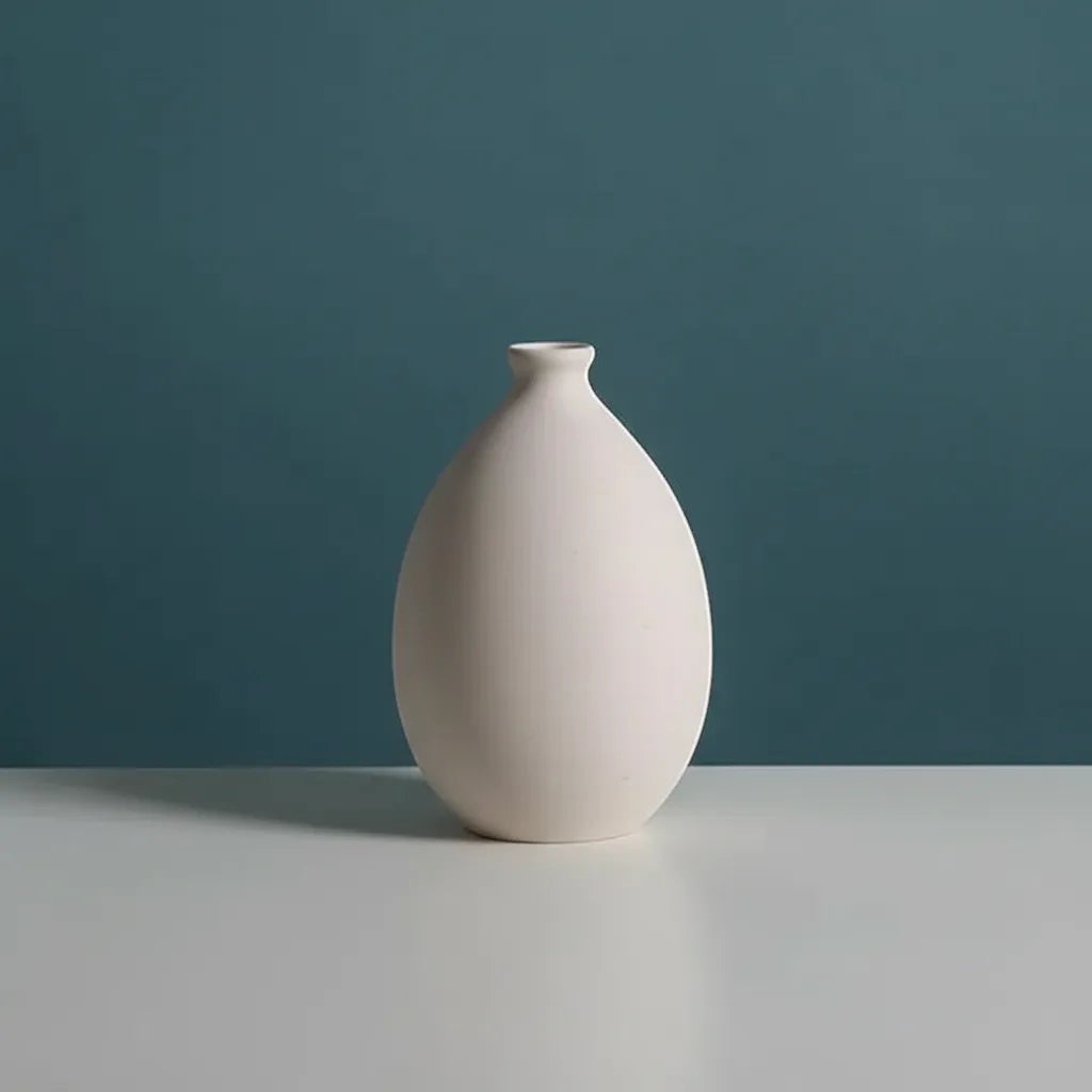 Traditional Chinese Ceramic Vase Handcrafted Chinoiserie Porcelain Floral Decor | IREN Interior-IREN Interior