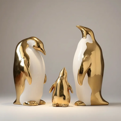 Whimsical Penguin Home Decor Accents & Unique Animal Figurines | IREN Interior-IREN Interior