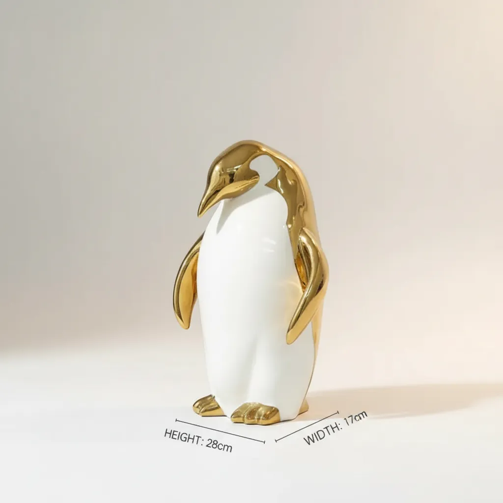 Whimsical Penguin Home Decor Accents & Unique Animal Figurines | IREN Interior-IREN Interior
