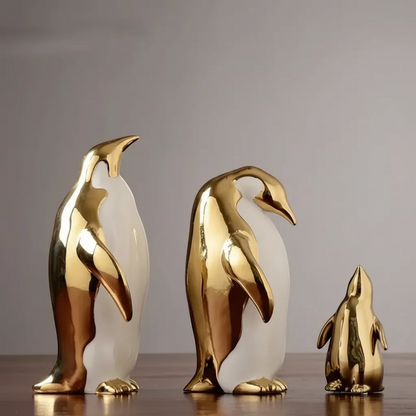 Whimsical Penguin Home Decor Accents & Unique Animal Figurines | IREN Interior-IREN Interior