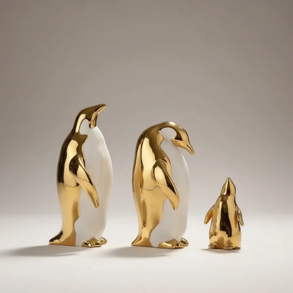 Whimsical Penguin Home Decor Accents & Unique Animal Figurines | IREN Interior-IREN Interior