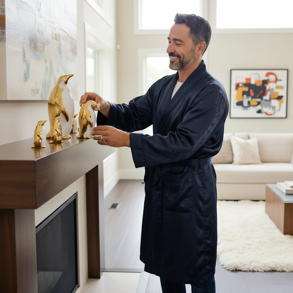 Whimsical Penguin Home Decor Accents & Unique Animal Figurines | IREN Interior-IREN Interior