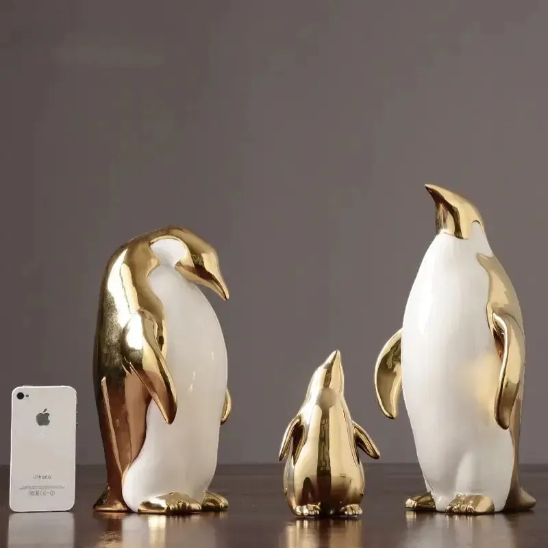 Whimsical Penguin Home Decor Accents & Unique Animal Figurines | IREN Interior-IREN Interior