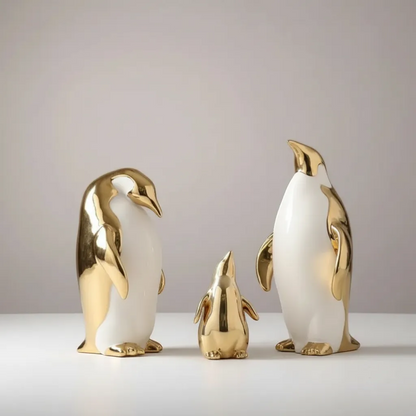 Whimsical Penguin Home Decor Accents & Unique Animal Figurines | IREN Interior-IREN Interior