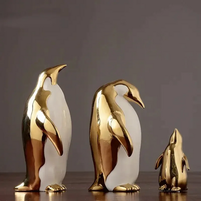 Whimsical Penguin Home Decor Accents & Unique Animal Figurines | IREN Interior-IREN Interior