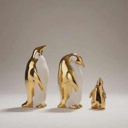 Whimsical Penguin Home Decor Accents & Unique Animal Figurines | IREN Interior